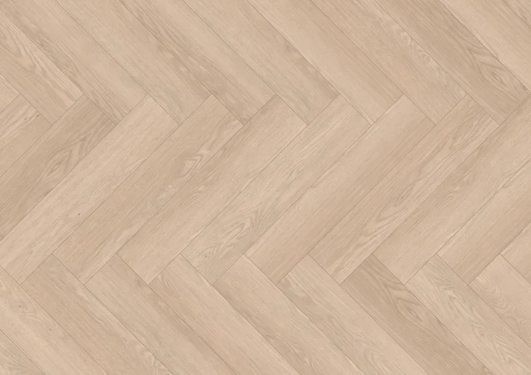 EGGER Laminat NatureSense Herringbone EL2132 Baronia Eiche hell 1