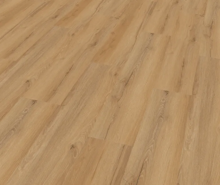 HORI Klick-Vinylboden FAVORITO Eiche Brenz Holzoptik softsynchron Landhausdiele 0