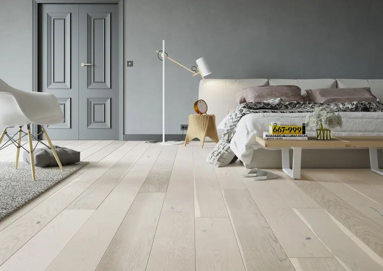 HORI Parkett 300 Eiche Cottage Country cream Landhausdiele matt versiegelt gebürstet 3