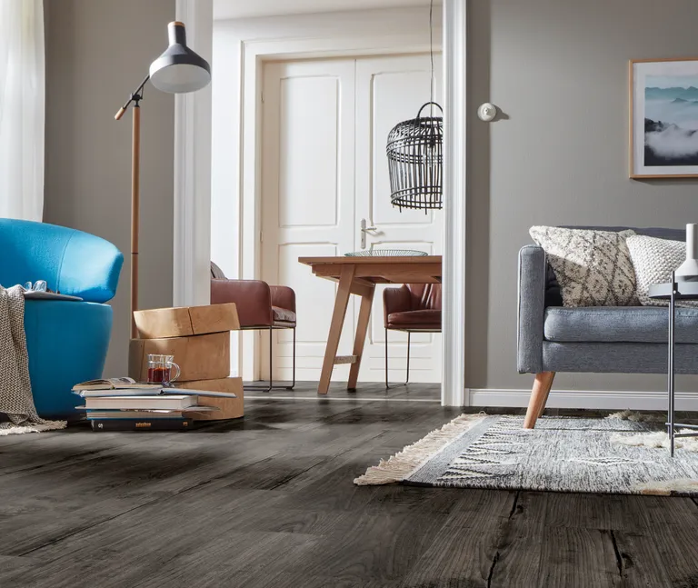 KRONOTEX Laminat Exquisit D4171 Nostalgie Teak Graphit Landhausdiele 3