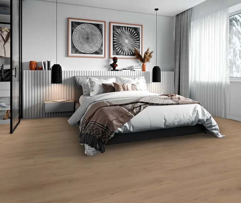 KRONOTEX Laminat Exquisit D89682 Mistral Oak Beige Landhausdiele 4