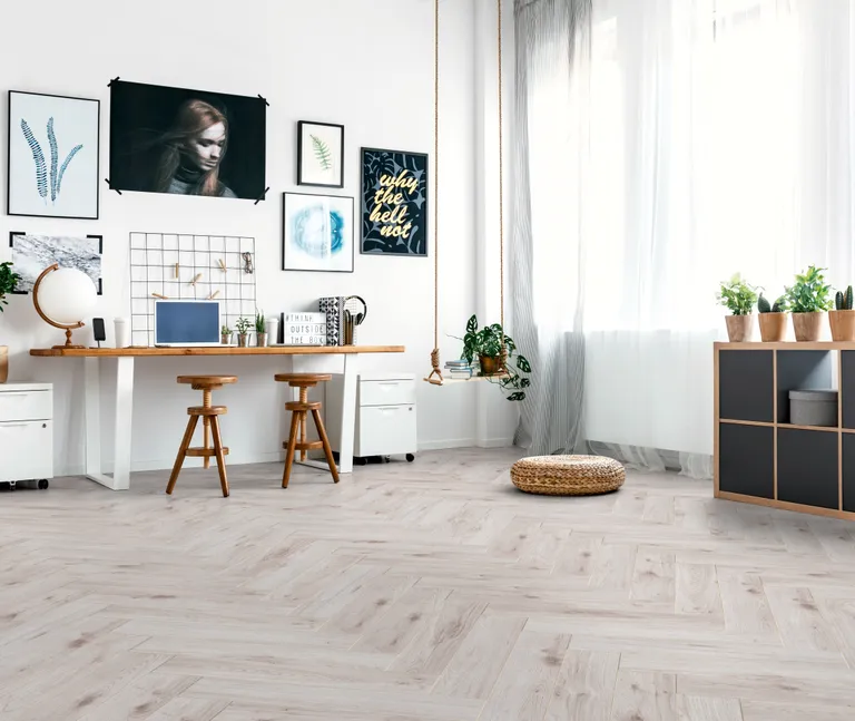 KRONOTEX Laminat Herringbone D3516 Bordeaux Oak Fischgräte 3