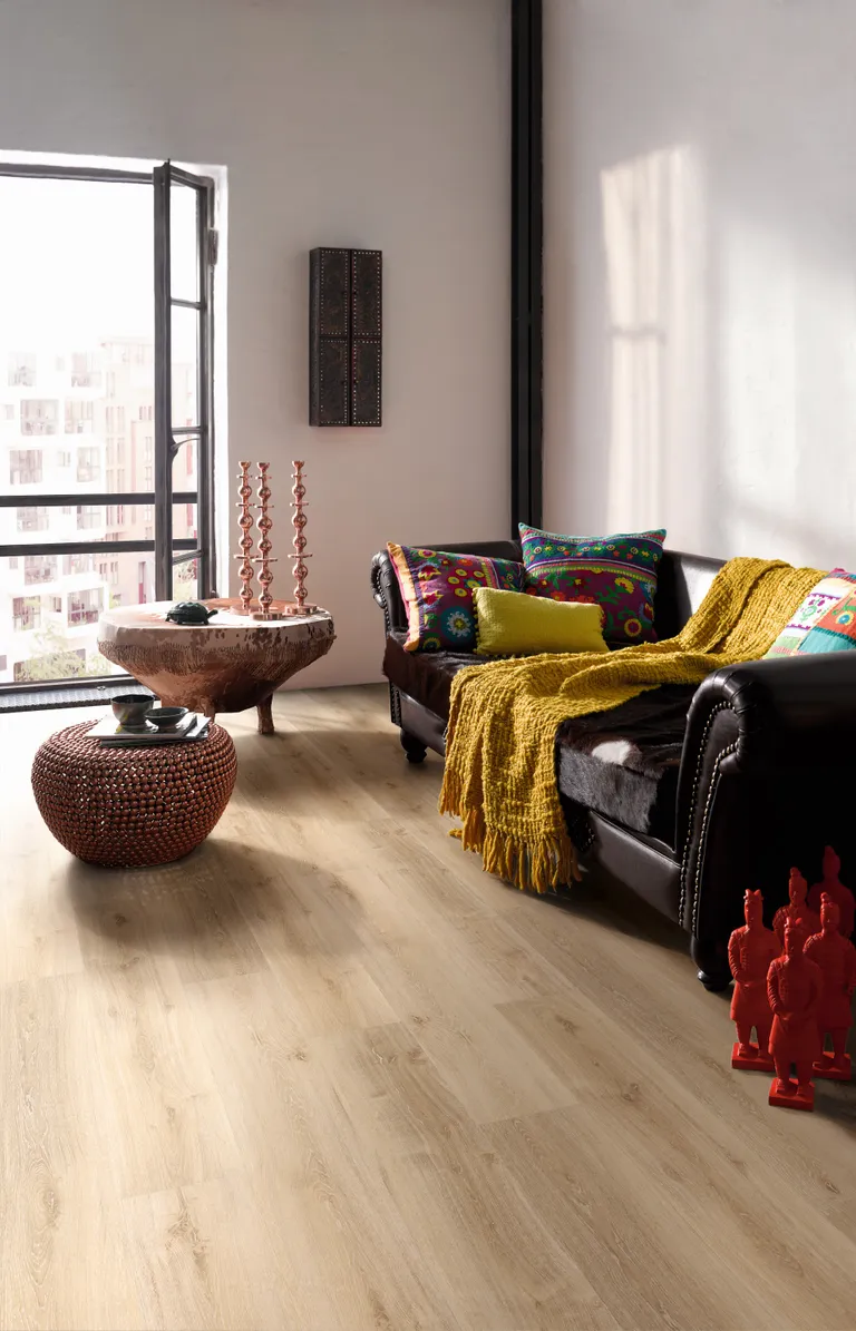 PARADOR Klick-Vinylboden HDF Basic 30 Eiche Royal hell gekälkt Landhausdiele 4