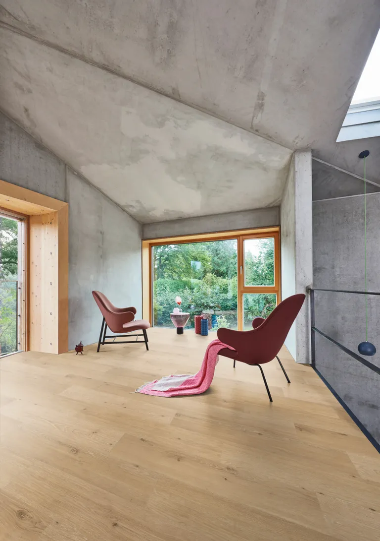 PARADOR Klick-Vinylboden HDF Classic 2030 Eiche natural mix hell Holzstruktur Landhausdiele 1