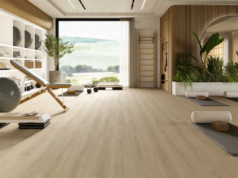 PARADOR Klick-Vinylboden SPC Basic 5.3 Eiche Regent beige Eleganzstruktur Landhausdiele 1