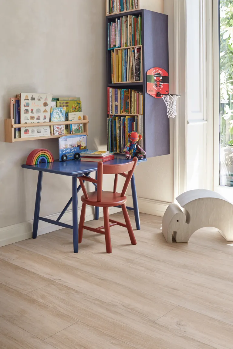 PARADOR Laminat Basic 400 Altholz beige Seidenmatte Struktur Landhausdiele 2