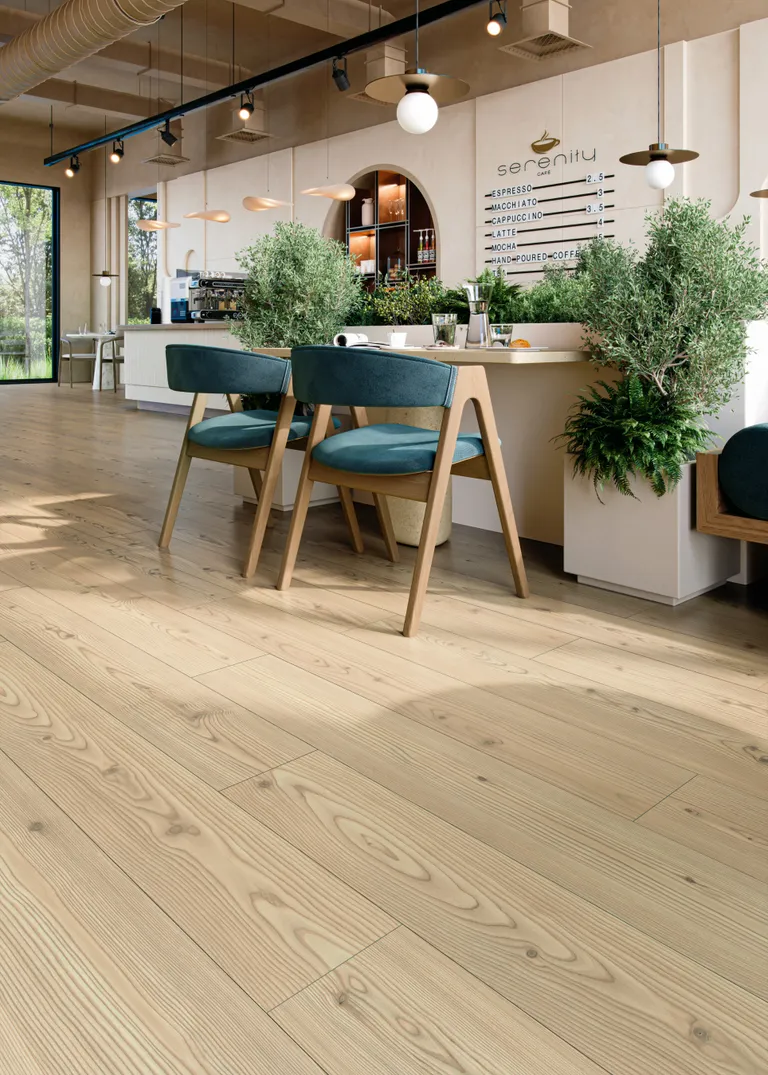 PARADOR Laminat Classic 1050 Lärche Yukon beige Seidenmatte Struktur Landhausdiele 2