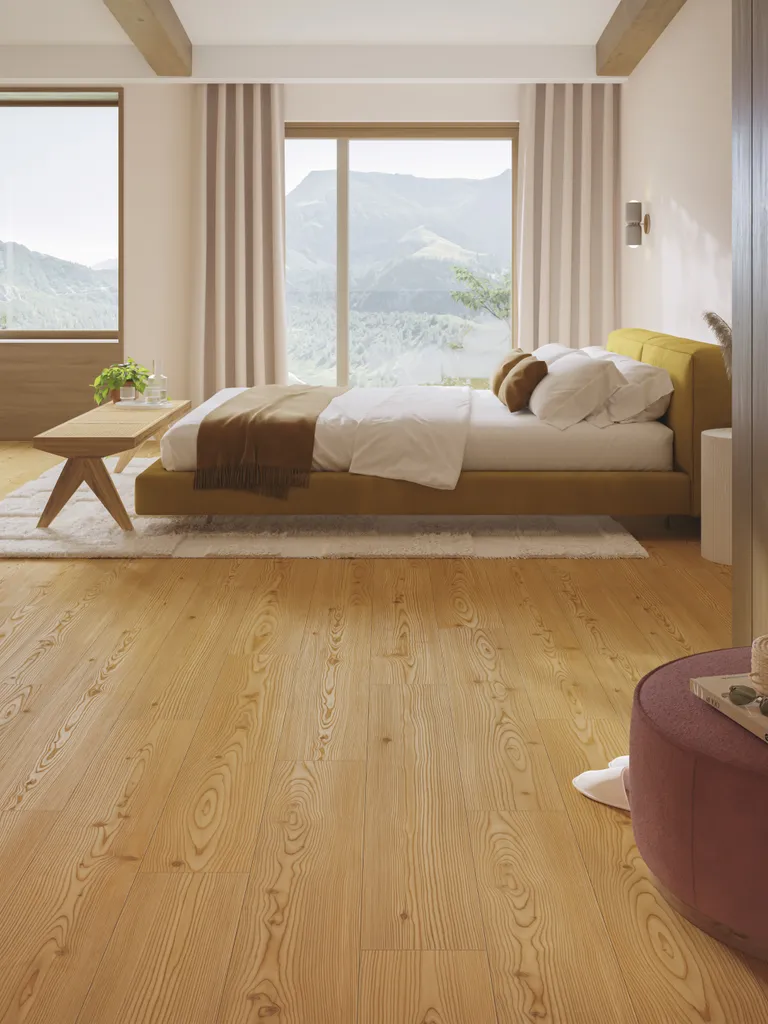 PARADOR Laminat Classic 1050 Lärche Yukon honig Seidenmatte Struktur Landhausdiele 3