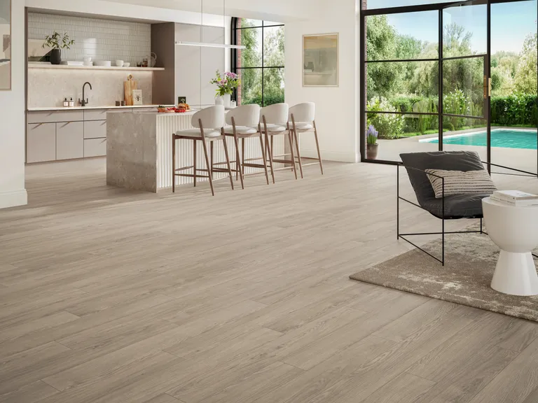 PARADOR Laminat Trendtime1 Eiche Mont Blanc grau Matte Holzstruktur Landhausdiele 2