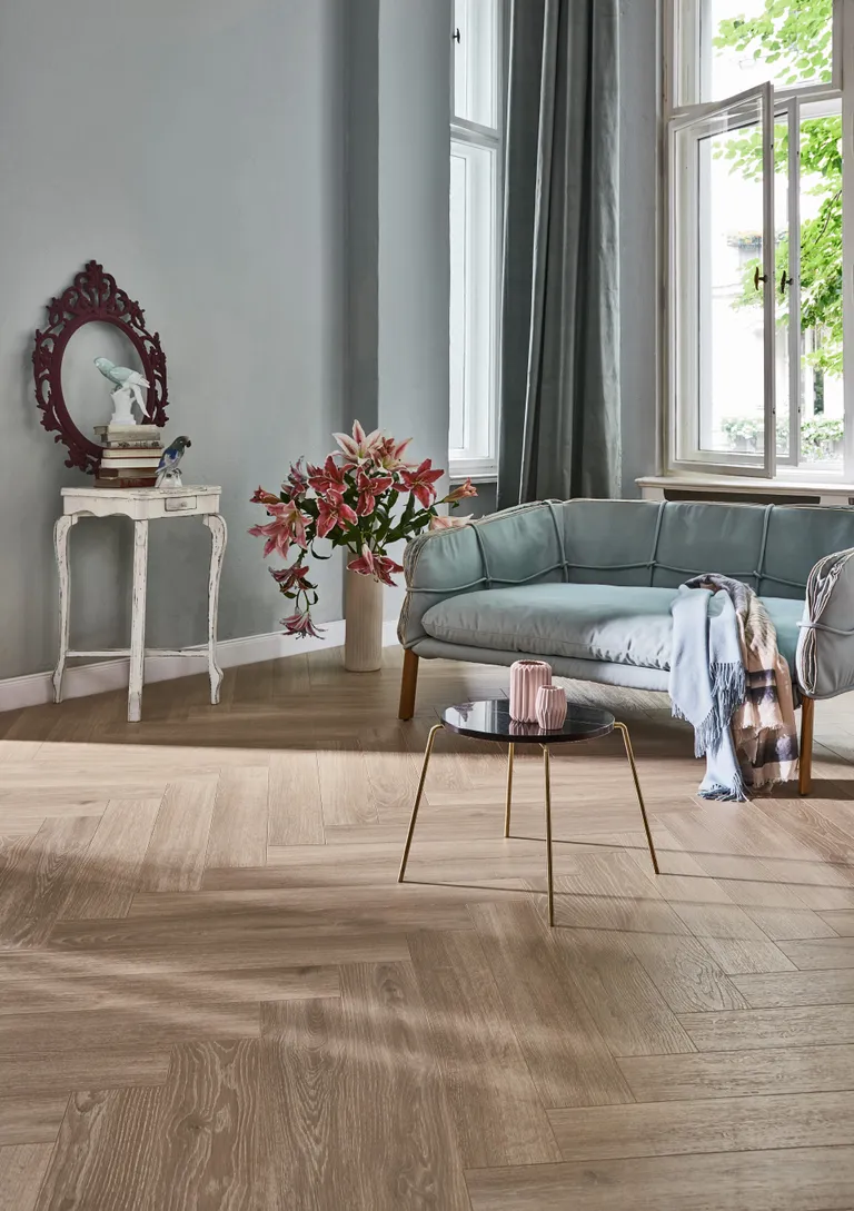 PARADOR Laminat Trendtime 3 Eiche Skyline perlgrau Naturmattstruktur 3