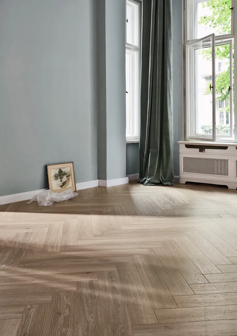 PARADOR Laminat Trendtime 3 Eiche Skyline perlgrau Naturmattstruktur 4