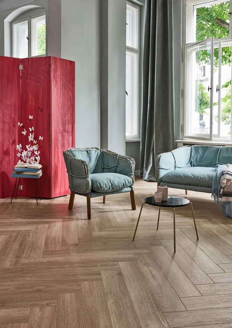 PARADOR Laminat Trendtime 3 Eiche Skyline perlgrau Naturmattstruktur 5