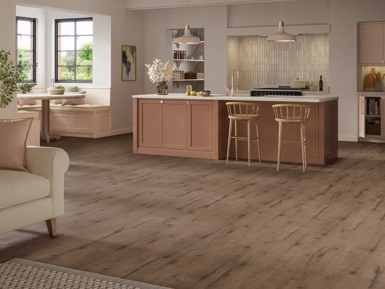 PARADOR PVC freier Klick-Designboden Modular One Eiche Helios geräuchert Rustikalstruktur Landhausdiele 2