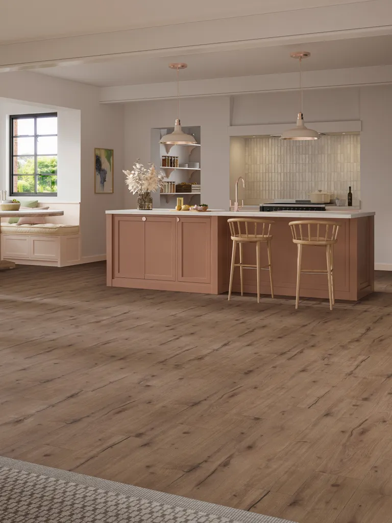 PARADOR PVC freier Klick-Designboden Modular One Eiche Helios geräuchert Rustikalstruktur Landhausdiele 3