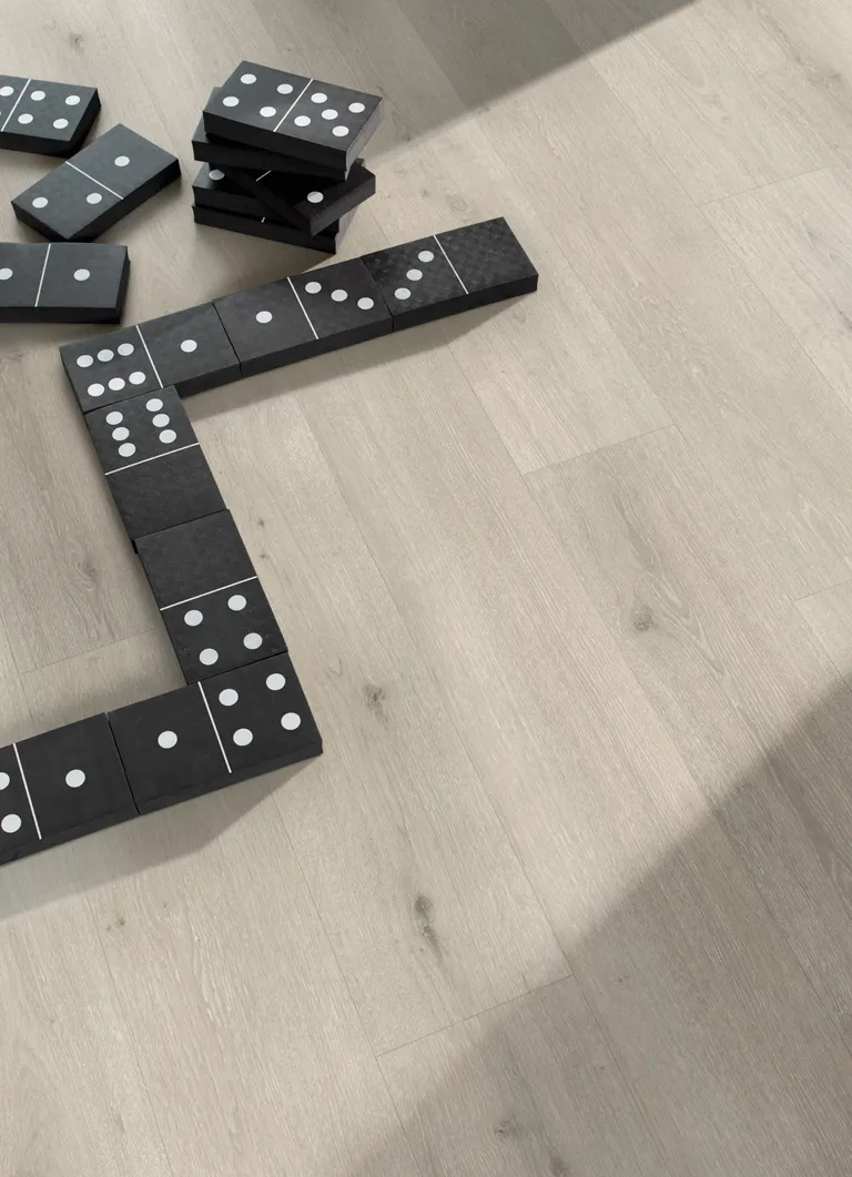 PARADOR PVC freier Klick-Designboden Modular ONE Hydron Eiche Urban weiß gekälkt Holzstruktur Landhausdiele 2