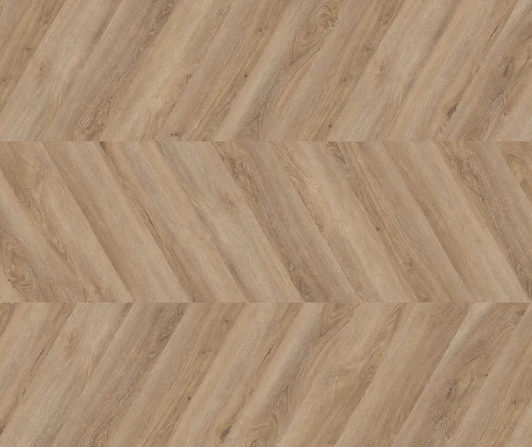 ter Hürne Klebe-Vinylboden massiv Chevron Edition Pro Eiche Malaga OF 2035 Fischgrät 1