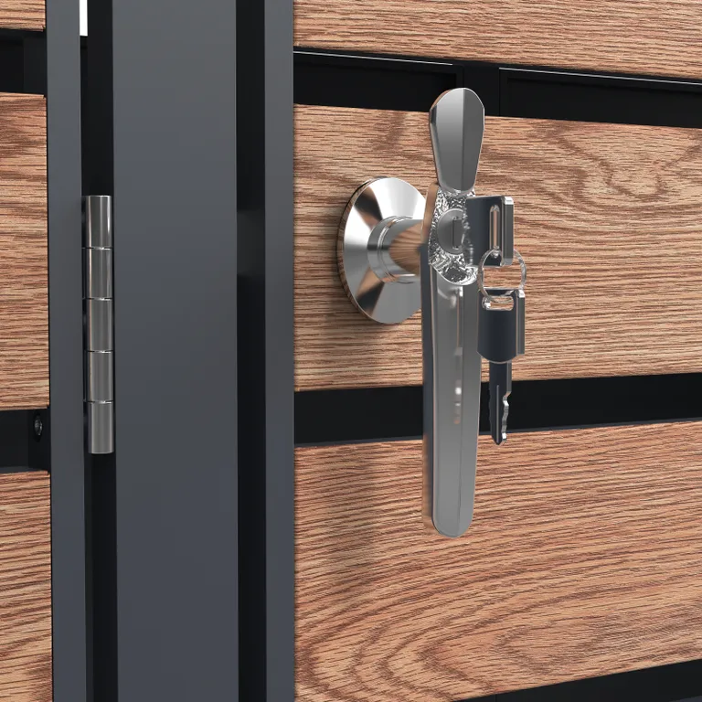HORI Mülltonnenbox Cleanman Wood 3 7