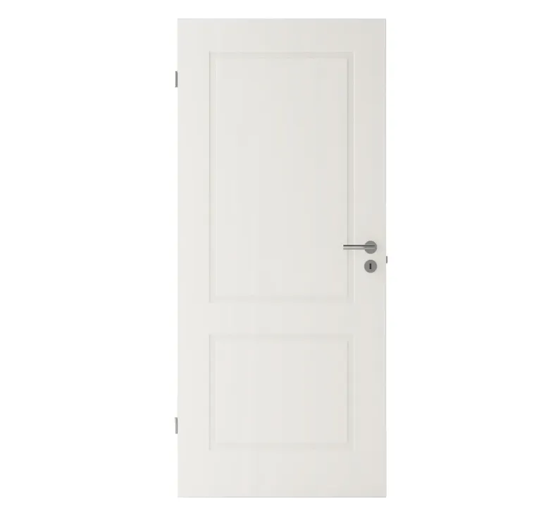 HORI Zimmertür Alicante 2 Weißlack RAL9010 Röhrenspan Eckkante 0