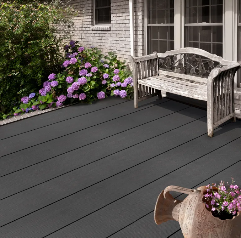Kovalex Terrassendielen XTRA WPC massiv steingrau 18 x 260 mm 3
