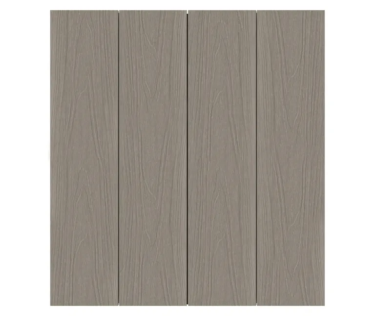 NewTechWood Terrassendielen WPC Hohlkammer Deluxe Antique Holzstruktur gebürstet / glatt gebürstet 22.5 x 138 mm 4