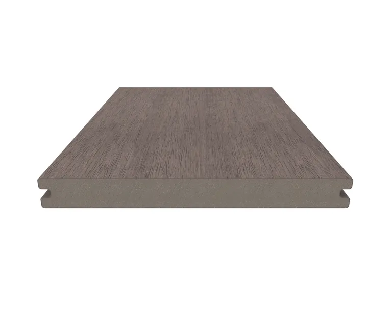NewTechWood Terrassendielen WPC Massiv Co-Extrudiert Silver Gray Vintage-Holzoptik / glatt gebürstet 22.5 x 210 mm 3