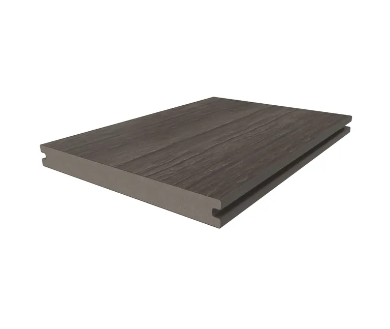 HORI Terrassendiele WPC Massiv Wood Feeling Co-Extrudiert XL 22,5x210mm braun-grau 1