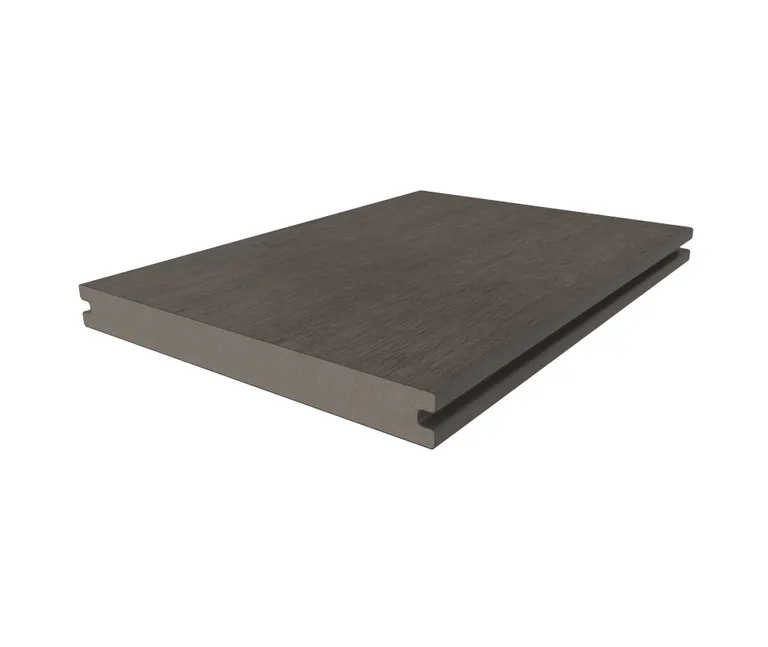 HORI Terrassendiele WPC Massiv Wood Feeling Co-Extrudiert XL 22,5x210mm braun-grau 2