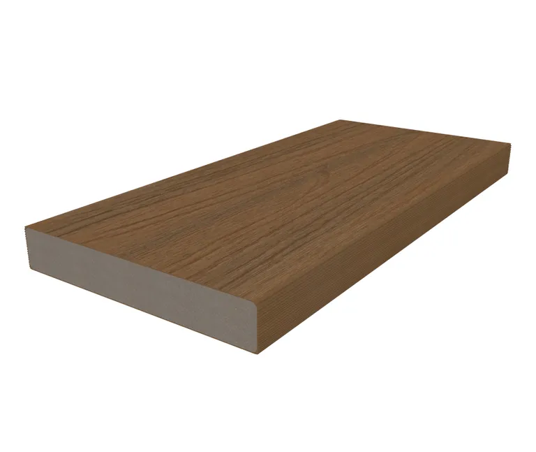 HORI Terrassendiele WPC Massiv Wood Feeling Co-Extrudiert  22,5x138mm naturbraun 1
