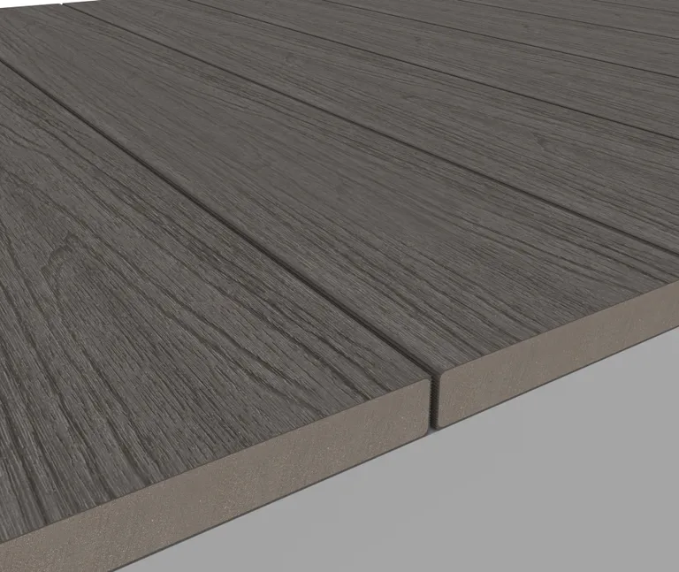 HORI Verkleidungsbretter WPC Massiv Wood Feeling Co-Extrudiert  22,5x138mm grau 3