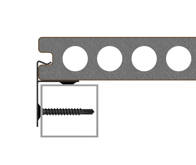 NewTechWood Terrassendiele Starterclip Set 2