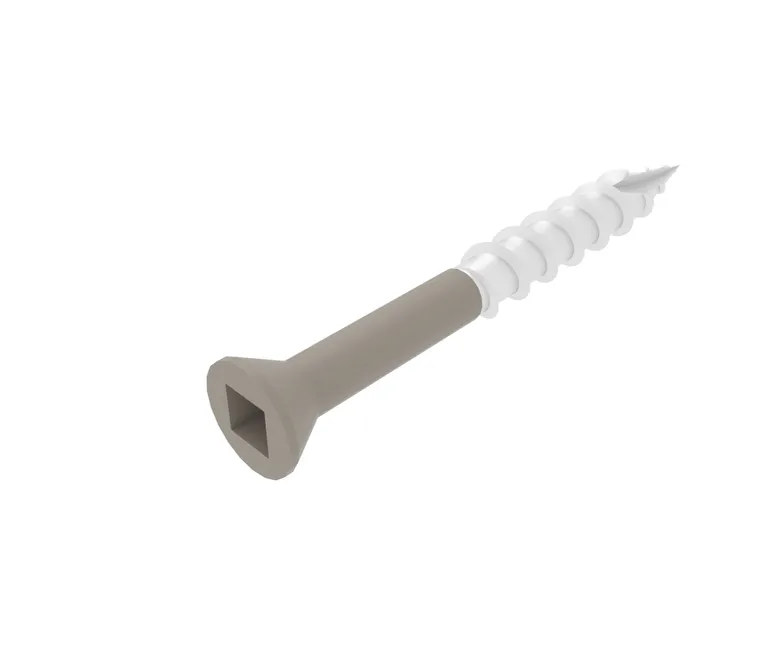 HORI Terrassendiele Schrauben-Set beige-grau 5 x 50 mm 1