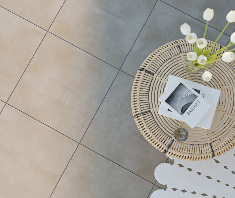 HORI Terrassenplatte Beton Braun-Beige 3