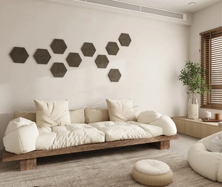 HORI WALL Akustik Wandpaneele Hexagon 6