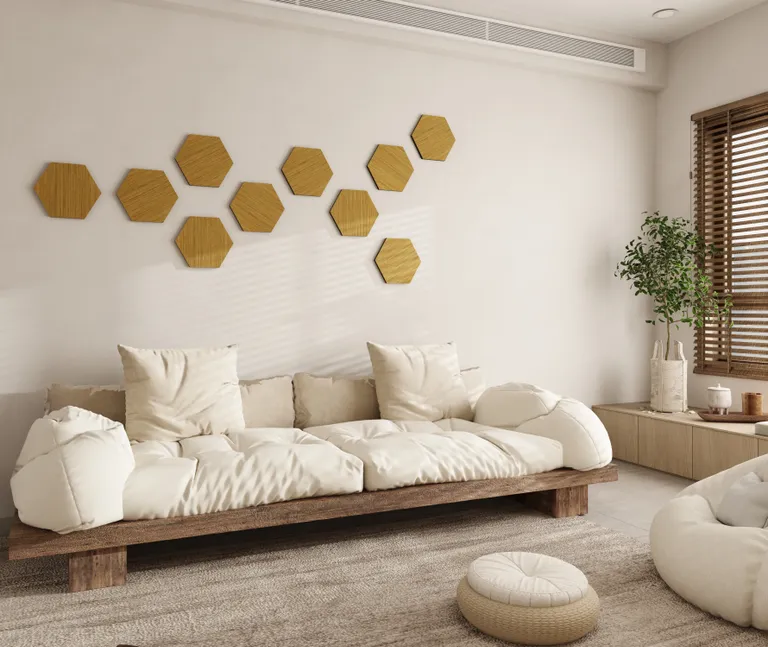 HORI WALL Akustik Wandpaneele Hexagon 7