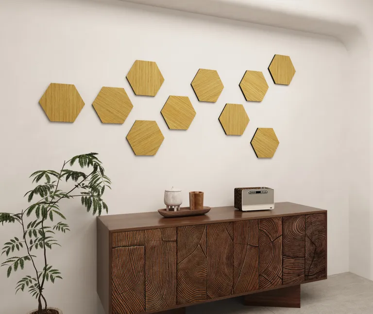 HORI WALL Akustik Wandpaneele Hexagon 8