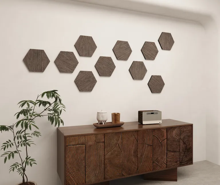 HORI WALL Akustik Wandpaneele Hexagon 4