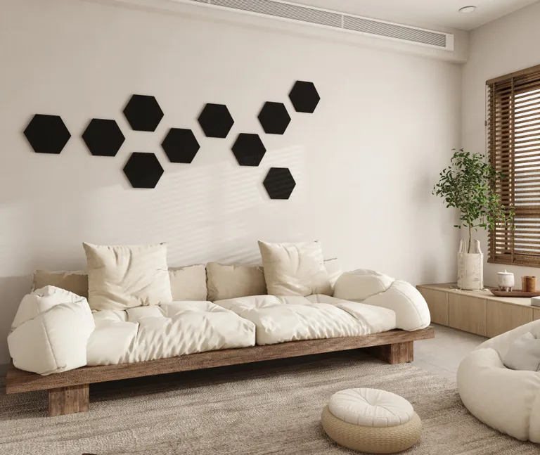 HORI WALL Akustik Wandpaneele Hexagon 1