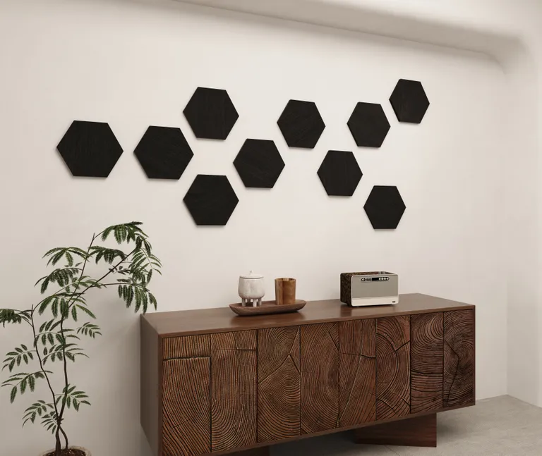 HORI WALL Akustik Wandpaneele Hexagon 2