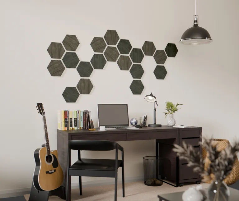 HORI WALL Akustik Wandpaneele Hexagon 3