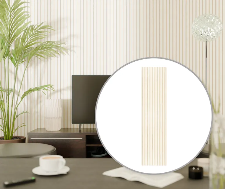 HORI Akustikpaneel Filz zweifarbig dunkel Beige / hell Beige 0