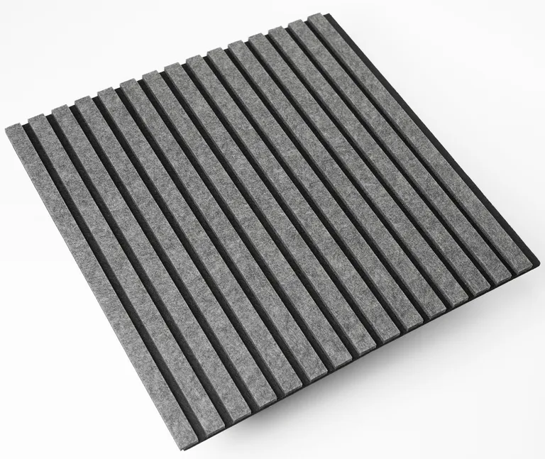 HORI Akustikpaneel Filz zweifarbig dunkel Grau / Schwarz 3