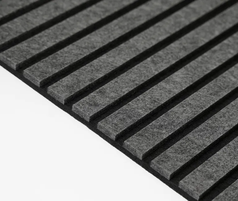 HORI Akustikpaneel Filz zweifarbig dunkel Grau / Schwarz 4