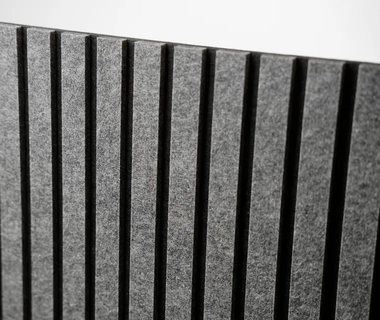HORI Akustikpaneel Filz zweifarbig dunkel Grau / Schwarz 5