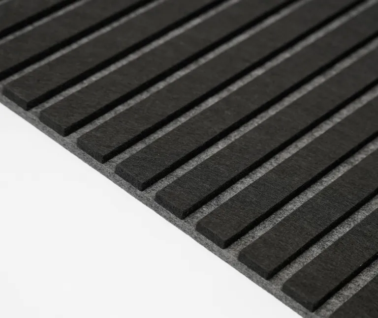 HORI Akustikpaneel Filz zweifarbig Schwarz / dunkel Grau 4