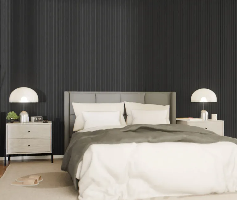 HORI Akustikpaneel Filz zweifarbig Schwarz / dunkel Grau 6