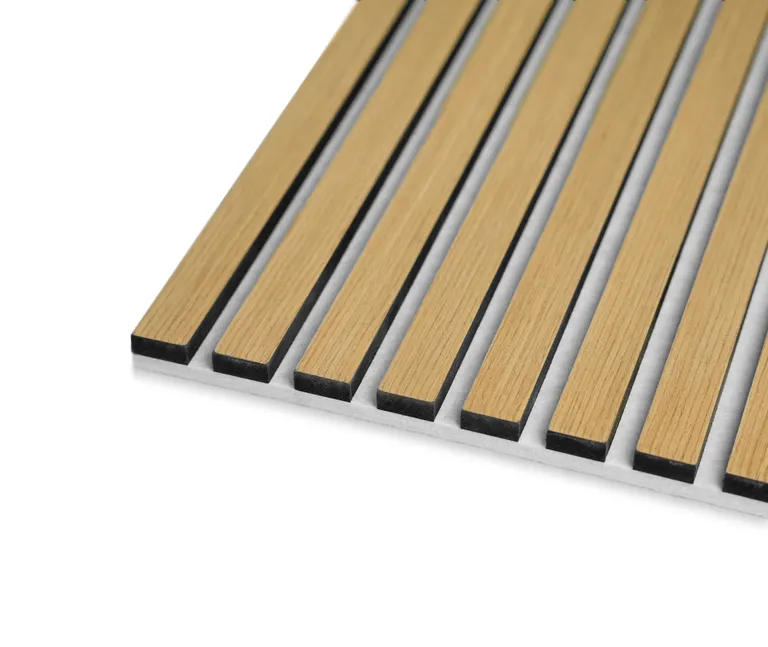 HORI Dekor Akustikpaneel Nature oiled Oak auf Filz Beige 1