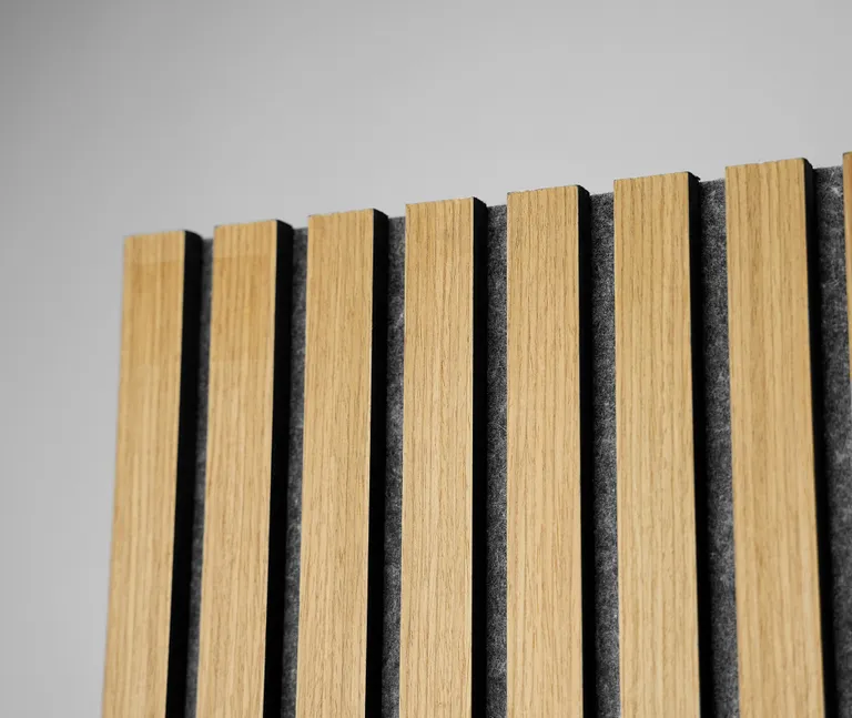 HORI Dekor Akustikpaneel Nature oiled Oak auf Filz Sesam 1