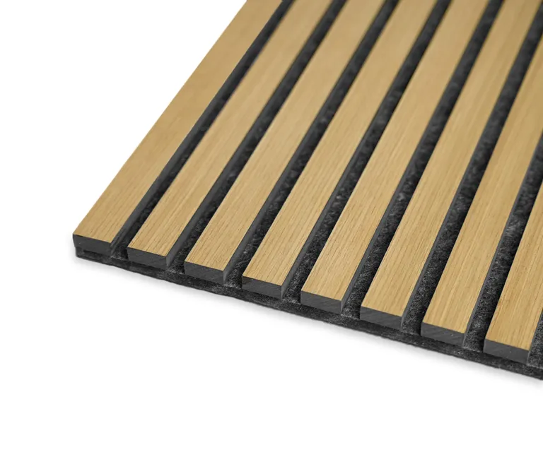 HORI Dekor Akustikpaneel Nature oiled Oak auf Filz Sesam 2