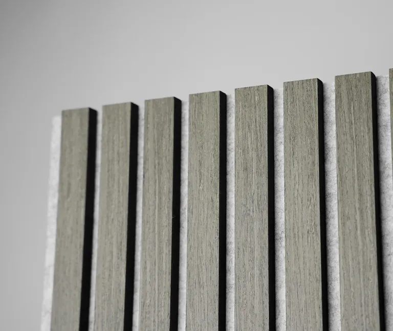 HORI Dekor Akustikpaneel Silver auf Filz Grau 0