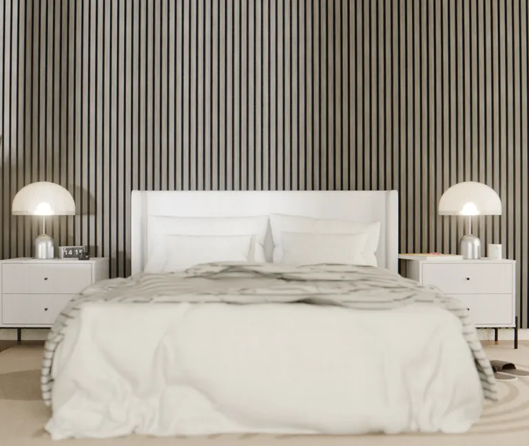 HORI Dekor Akustikpaneel Silver auf Filz Sesam 3